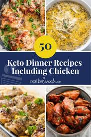 50 Keto Dinner Recipes Including Chicken Keto Recipes Dinner Dinner Recipes Recipes