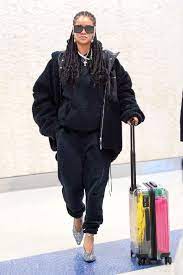 As deputy creative director of fenty,. Rihanna Wears Sparkly 1 600 Heels To The Airport Because She S Rihanna