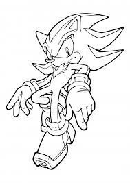 Shadow the hedgehog printable coloring pages. Shadow The Hedgehog Often Acts Alone Coloring Pages Sonic The Hedgehog Coloring Pages Colorings Cc