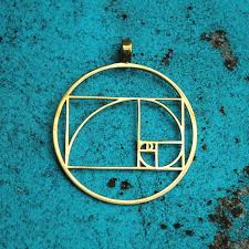 Fibonacci Golden Ratio Pendant 35mm 1 3 8 In Stainless Etsy Golden Ratio Fibonacci Golden Ratio Fibonacci