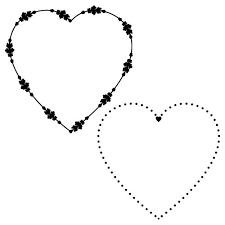 Download Free Svg Files Svg Png Dxf Eps Love Heart Monogram Frames