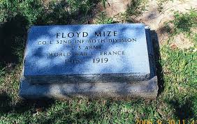 Floyd Aaron Mize (1893-1960)