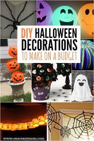 Diy Halloween Decoration Ideas 25 Budget Friendly Ideas Diy Halloween Decorations Dollar Store Halloween Decorations Fun Halloween Crafts
