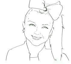 Beautiful jojo siwa in glasses with diamonds. Free Printable Jojo Siwa Unicorn Coloring Pages Coloring And Drawing