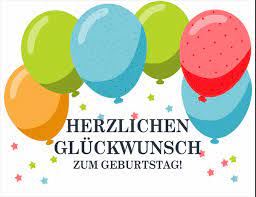 Geburtstag mit texteindruck 'wir lieben dich'. Geburtstag Office Com