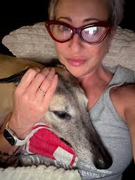 She's a Stage 5 clinger. 🤣 For a pup that wanted very little to do with me  when we first rescued her (she was very people shy...still is...but she  instantly bonded to