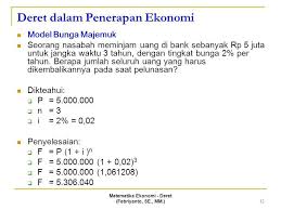 Check spelling or type a new query. Matematika Ekonomi Bagian 1 Deret Ppt Download