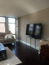 Place it and place yourself in your room and where you sit. Need Help Ideas To Put My Tv On In My Living Room Can T Mount It