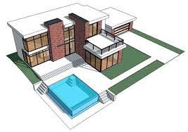 modern style house plan 67558 with 3 bed 3 bath 2 car garage modern minecraft houses minecraft house tutorials minecraft modern