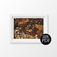 Über 7 millionen englischsprachige bücher. Crescent Of Houses Cross Stitch Pattern The Art Of Cross Stitch