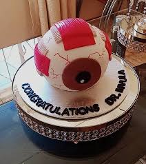 Eye Doctor Ophthalmologist Ophthalmology Inspired Cake Doctor Cake Cake No Bake Cake