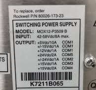 ABSOPULSE ELECTRONICS LTD. MOX12-P3509B/ 80026-1 73-23 Switching Power  Supply