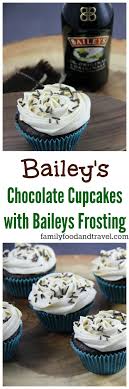 Baileys Chocolate Cupcakes With Baileys Buttercream Frosting Delicious Cupcakes Recipes Cupcake Flavors Cupcake Recipes