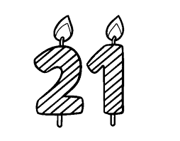 На яндекс.маркете — с 28 апреля 2010 года. 21 Years Old Coloring Page Coloringcrew Com