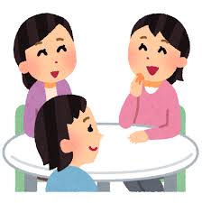 談笑する女性たちのイラスト | かわいいフリー素材集 いらすとや