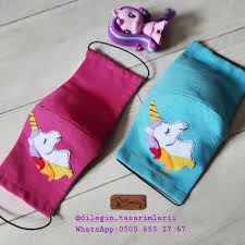 Kumas Maske Yikanabilir Maske Bez Maske Unicorn Maske Romantic Valentines Day Ideas Cloth Pads Baby Dress Design