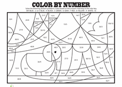 Please excuse my dear aunt sally! Color By Number Coloring Pages Printables Education Com