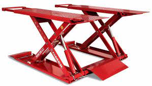 Small Car Low Height 24 Hydraulic Scissor Lift Small Cars Scissor Lift Car Scissor Lift