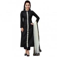 Adorn yourself with these latest designs of chaniya cholis and celebrate the nine nights of navratri festivity in style like a diva! Black Plain Suit Design Cheap Online