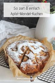 Super Zarter Apfel Mandel Kuchen Mit Zimt Castlemaker Lebensmittel Essen Kuchen Und Torten Rezepte Kuchen