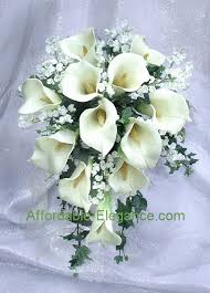 Ivory Calla Lily Bridal Bouquets Wedding Flowers Set Calla Lily Bouquet Wedding Lily Bridal Bouquet Calla Lily Bridal Bouquet