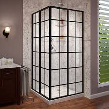 Framed Shower Doors Showers The Home Depot