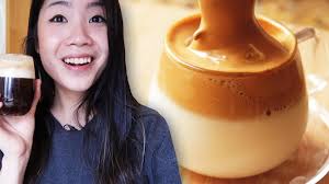 Only Three Ingredients Whipped At Least 400 Times The Creamiest Coffee Ever Follow Inga On Instagram For Mo Dalgona Coffee Creamy Coffee Yummy Drinks