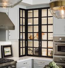 Sherwin Williams Sw 6258 Tricorn Black Black Grid Cabinet Paint Color Sherwin Williams Sw 625 Modern Kitchen Industrial Decor Kitchen Industrial Kitchen Design