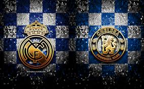In addition to the domestic league, real madrid will participate in this season's edition of the copa del rey. Herunterladen Hintergrundbild Real Madrid Vs Fc Chelsea Halbfinale Champions League 2021 Fussball Match Gold Logos Champions League Fussball Real Madrid Chelsea Fc Mit Einer Auflosung Zu Uberwachen 2880x1800 Bilder Auf Dem Desktop