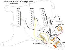 Find pickup wiring diagrams for every combination of pickups you can think of. Bridge Pickup Only Tone Control Wiring Diagram Telecaster Guitar Forum