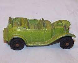 Tootsie Toy Green Roadster Toy Metal Car Usa Tootsietoy Toys Tootsie Roadsters