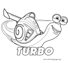 Turbo Turbo Coloring Page Coloring Pages Coloring Pages For Kids Cool Coloring Pages