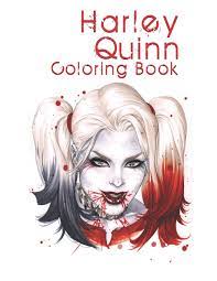 Joker and harley coloring books coloring sheets coloring pages children sketch batman coloring pages pokemon coloring pages cartoon coloring pages. Buy Harley Quinn Coloring Book Harley Quinn Coloring Book For Adults Activity Book Great Starter Book With Fun Easy And Relaxing Coloring Pages 50 Pages 8 5 X 11 Book Online At