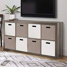 8 cube organizer tv stand. Better Homes And Gardens Bookshelf Square Storage Cabinet 4 Cube Organizer Weathered White 4 Cube Rustic Gray 8 Cube Pricepulse