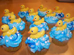 Rubber Duck Baby Shower Cupcakes Baby Shower Duck Baby Shower Cupcakes Rubber Ducky Baby Shower