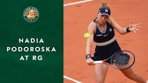Por eso es que nadia podoroska, hoy la tenista del momento, utilizó una pieza fundamental del hogar para ensayar su pegada: Nadia Podoroska At Rg Roland Garros 2020 Youtube