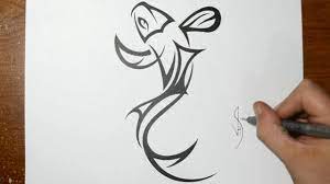 How To Draw A Tribal Koi Fish Tattoo Design Koi Fish Tattoo Japanese Tattoo Designs Tattoo Designs