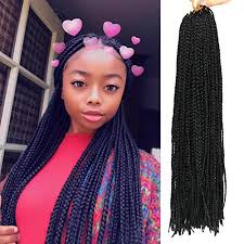 Top 10 styles with 20 inch hair weave from braids to curls or mermaid waves, there are no limits to the hairstyle you can create with long hair, especially, 20 inch hair length. 20 Inch 8 Packs Long Thin Box Braids Crochet Braids Synthetic Crochet Hair Box Braid Hair Extension Black Color 20 Inch 1b Wantitall