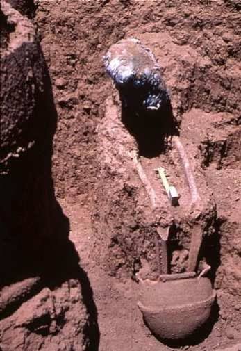 The deceased are buried in sitting position, facing southwest, with... |  Download Scientific Diagram