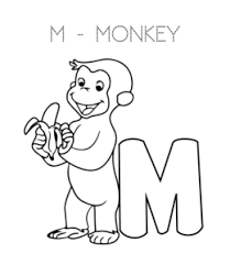 Even if you have a colour printer, i prefer the black and white version which the set page margins to zero if you have trouble fitting the template on one page (file, page setup or file, printer setup in most browsers). Alphabet Coloring Pages Letter M Through Z Playing Learning
