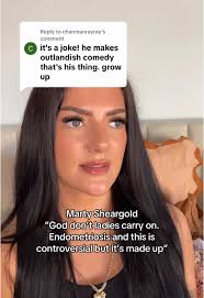 Marty Sheargold Endometriosis Controversy