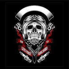 Gambar Tengkorak Dengan Helm Sepeda Motor Dan Bandana Vektor Topi Keledar Grafik Bandana Png Dan Vektor Untuk Muat Turun Percuma Helm Sepeda Motor Gambar Tengkorak Seni Tengkorak
