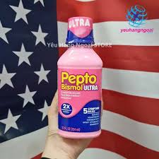 Sirô Hỗ Trợ Tiêu Hoá Dạ Dày Pepto Bismol ULTRA 354ml