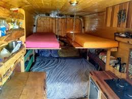 Toddler bunk bed do it yourself (diy) plans (fits a crib. Diy Family Campervan Floating Bunk Beds Undercover Hippy Bus Diy Bunk Bed Campervan Bed Camper Bunk Beds