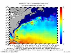 The gulf stream, together with its northern extension the north atlantic drift, is a warm. Global Rtofs Gulf Stream Location