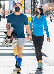 John cena is an american wrestler, actor, and producer. John Cena And His Wife Shay Shariatzadeh Sweetly Hold Hands In Canada People Com