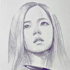 Dibujo de colorear de blackpink. Imagenes De Blackpink Blackpink Fanarts Dibujos Realistas Dibujos De Famosos Dibujos Realistas A Lapiz