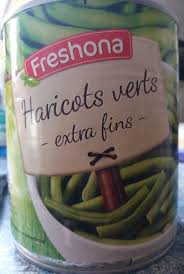 Haricots Verts Extra Fins Freshona 440g