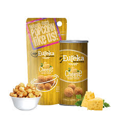 An assortment of boozy little chocolate truffles (8). Cheese Popcorn Myeureka Snack