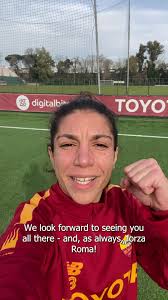 Elisa Bartoli announces Roma Women will be playing at the Olimpico!